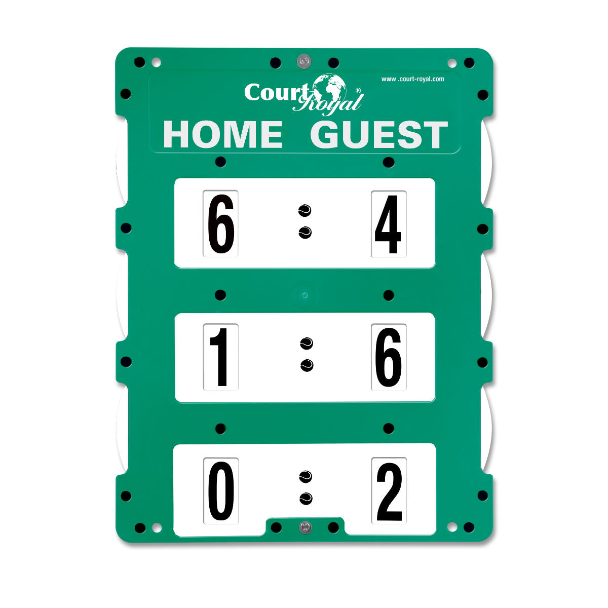 Tennis Spielstandsanzeiger Court Royal Pointer grün