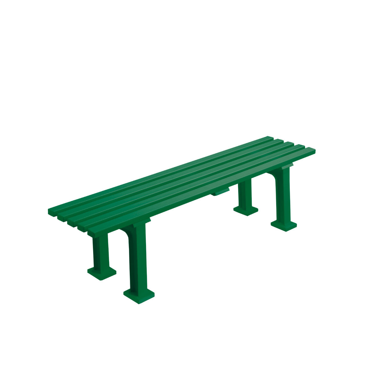 Sitzbank ohne Lehne 150 grün