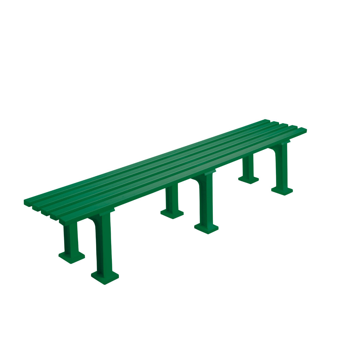 Sitzbank ohne Lehne 200 grün