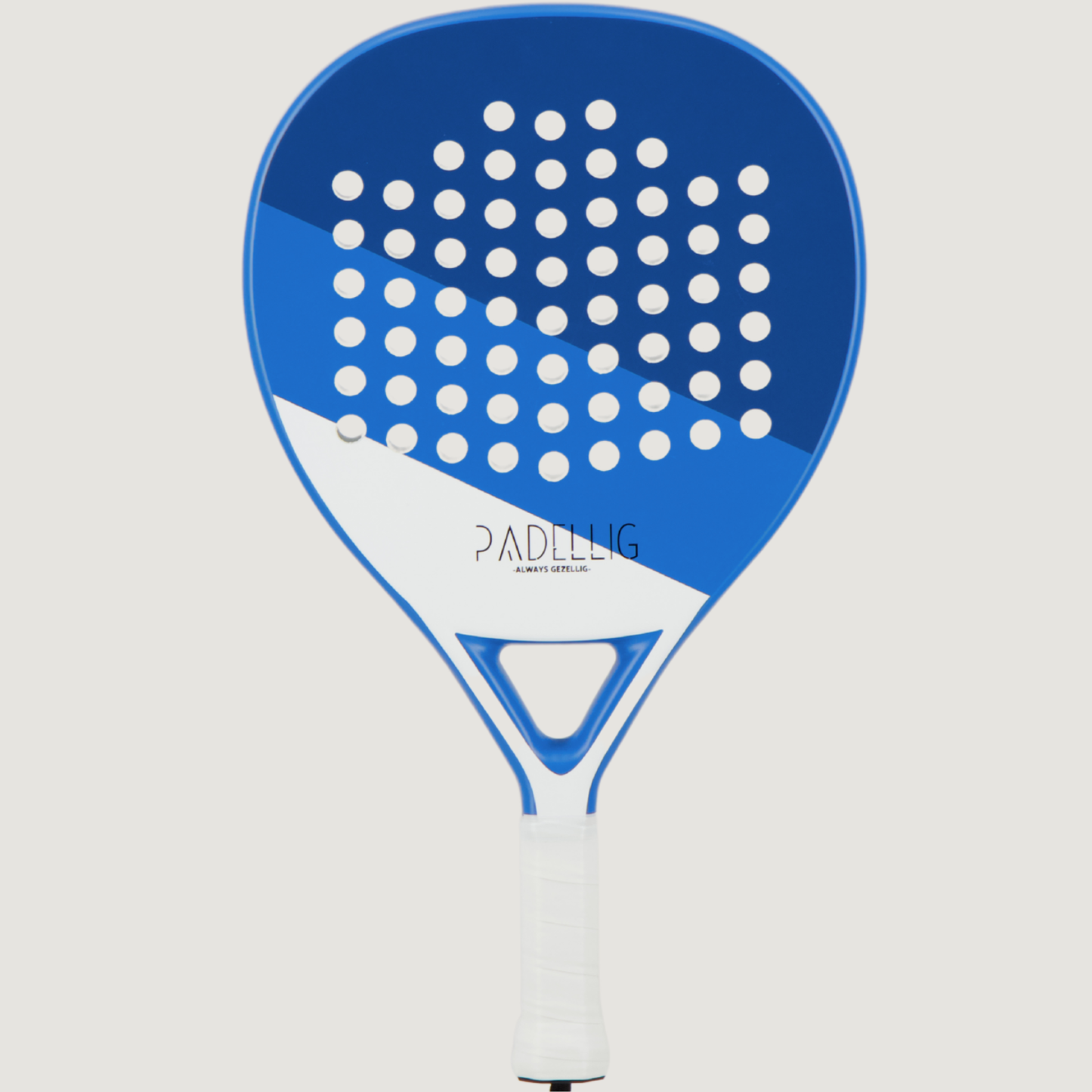 Padelracket Full Carbon Blue Delight – Mit Tasche & 3 Bällen