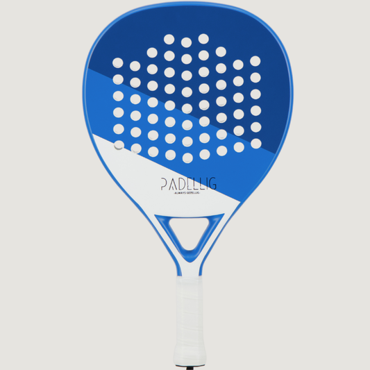 Padelracket Full Carbon Blue Delight – Mit Tasche & 3 Bällen