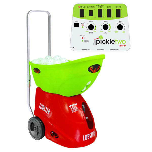 Lobster Pickle Two – Pickleball Ballmaschine mit Fernbedienung Pickleball-Ballmaschine