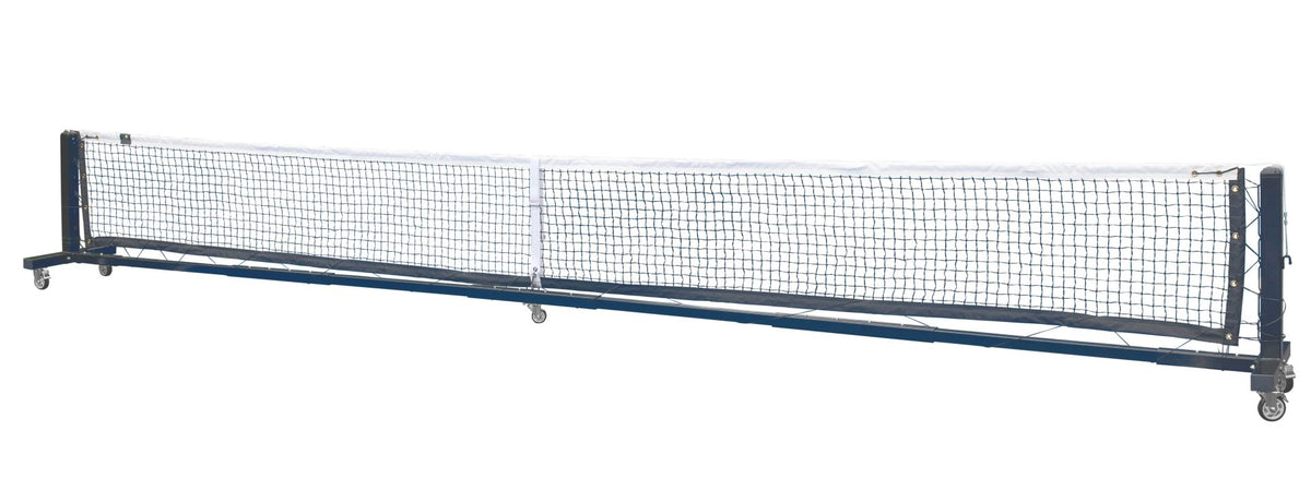 Pickleball Netzanlage Pro – mobil auf Rollen, mit Turniernetz Pickleball